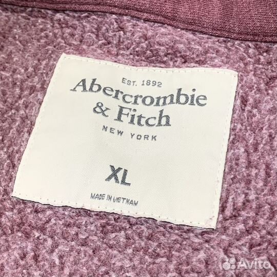 Кофта зип худи Abercrombie & Fitch оригинал XL