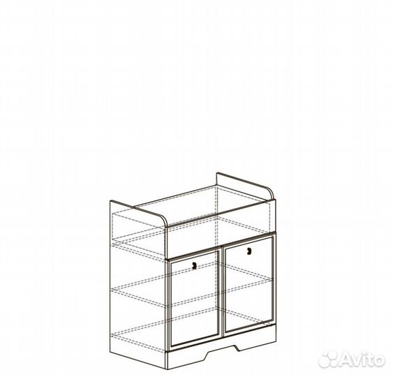 Тумба для детской Кекс