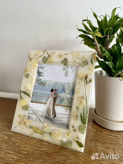 Фоторамка с цветами