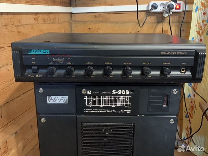 Микшер-Усилитель Dsppa mp600p
