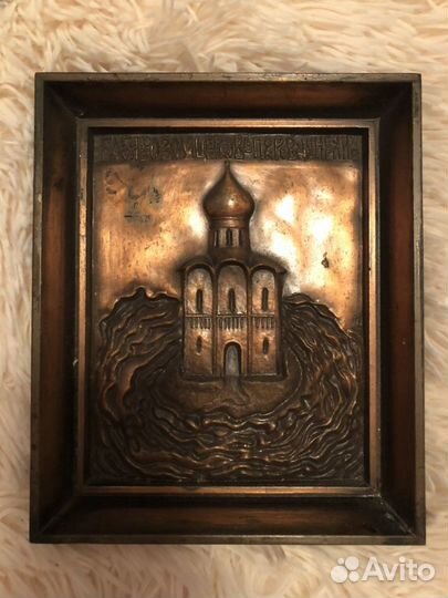 Икона картина Покрова на Нерли