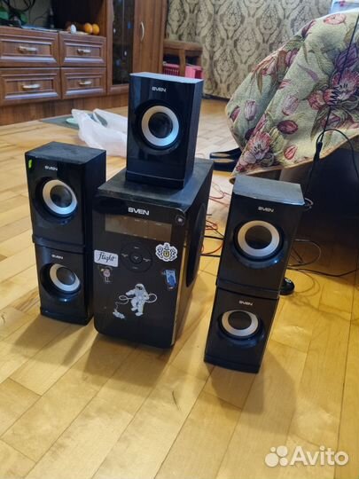 Колонки для компьютера sven HT-201