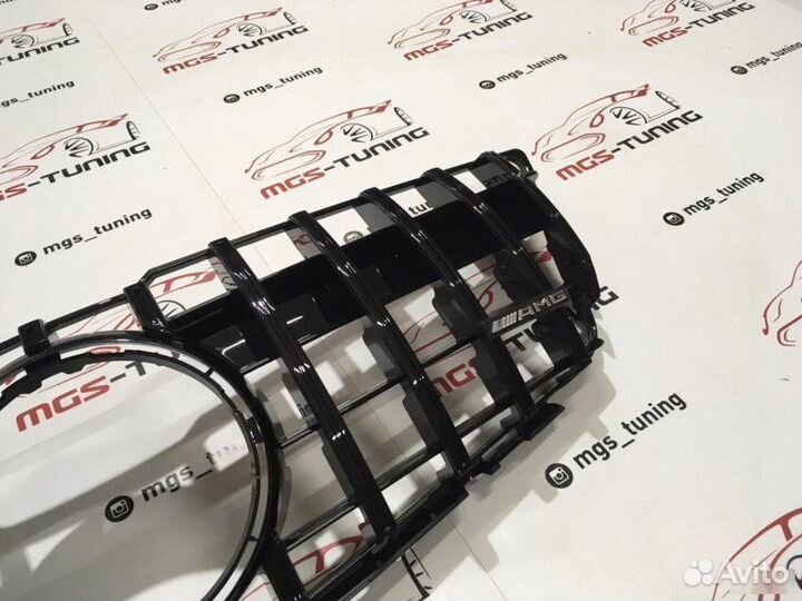 Решетка GLK-Class Black 08-12 GT Без звезды + AMG