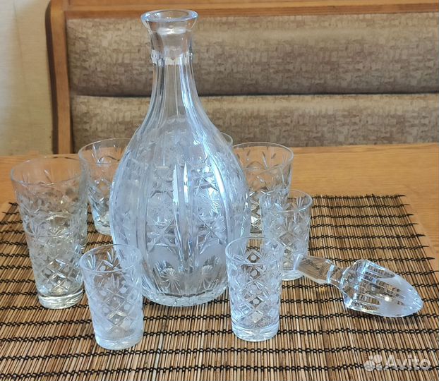 Графин хрустальный СССР