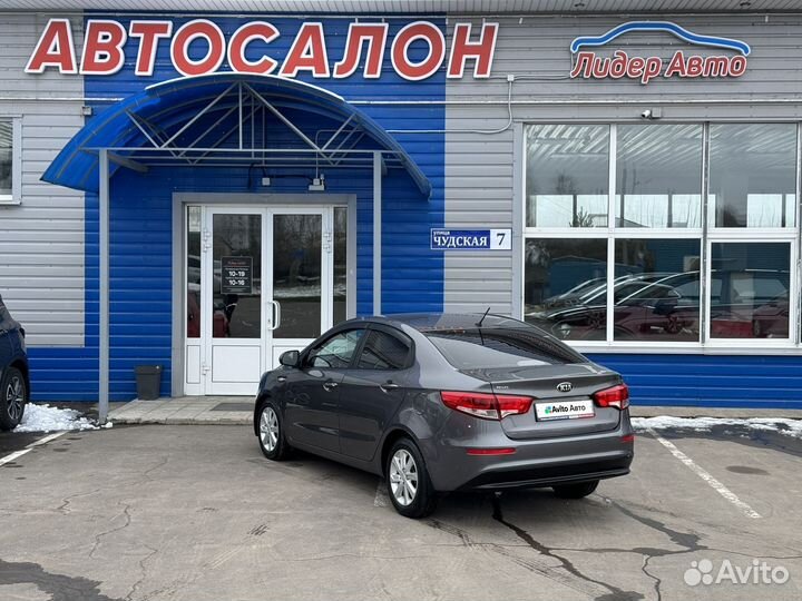 Kia Rio 1.6 МТ, 2016, 91 000 км