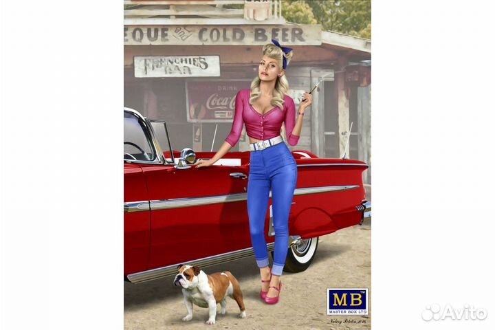 MB24015 Фигуры, Серия Пин-ап. Краткая остановка