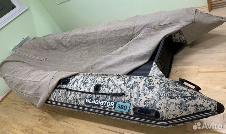 Тент для пвх лодки 380 см