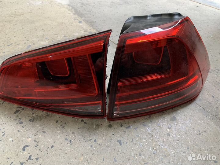 Задние фонари Golf 7 USA