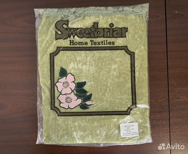 Ламбрекен велюр (3 шт.) Англия новый