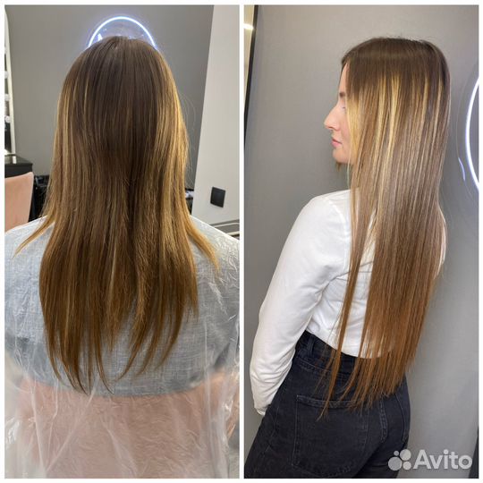 Наращивание волос, Кератин, Ботокс, Уход