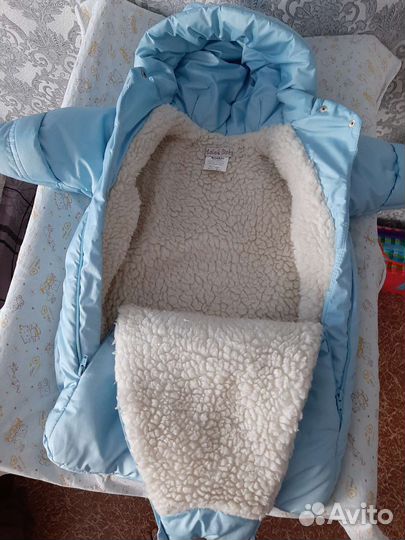 Комбинезон конверт зимний