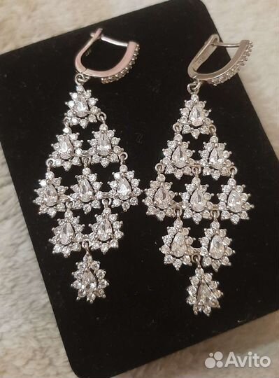 Серьги серебро