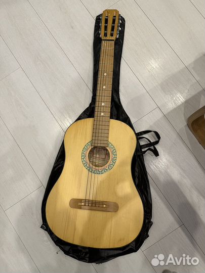 Акустическая гитара СССР новая