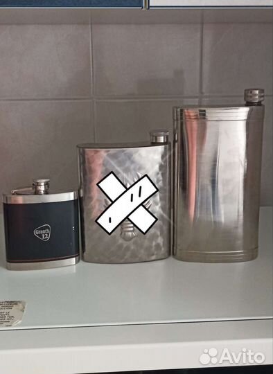 Фляжка из нержавейки