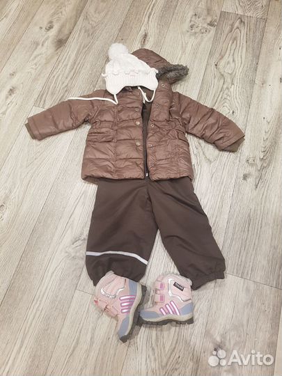 Пакет одежды для девочки cool, papagino 98-104