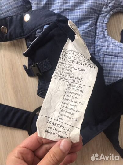 Кенгуру переноска для новорожденных