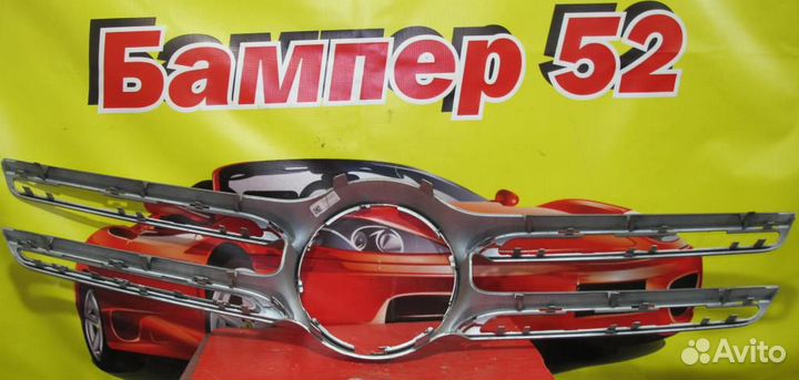 Mercedes Benz GLC x253 2015- накладка решетки ра