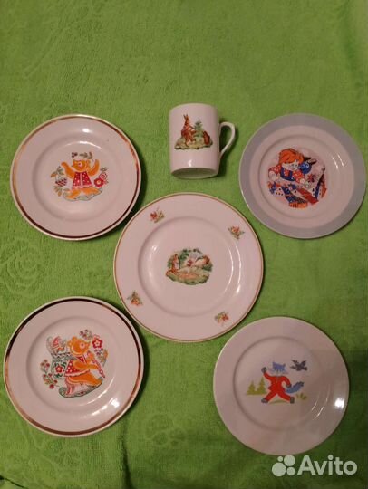 Детские тарелки и др
