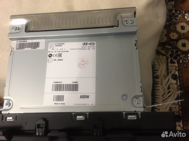 Автомагнитола на Kia Rio Xlain