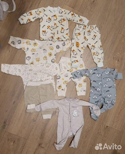 Детские одежда от 3 до 9 месяцев