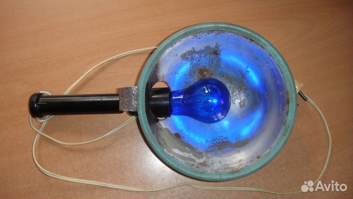 Синяя лампа (рефлектор Минина)