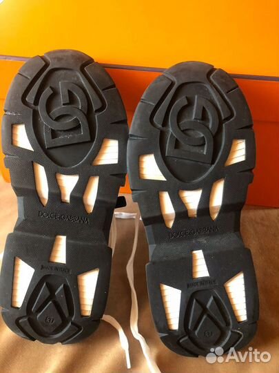 Кроссовки dolce gabbana белые 37