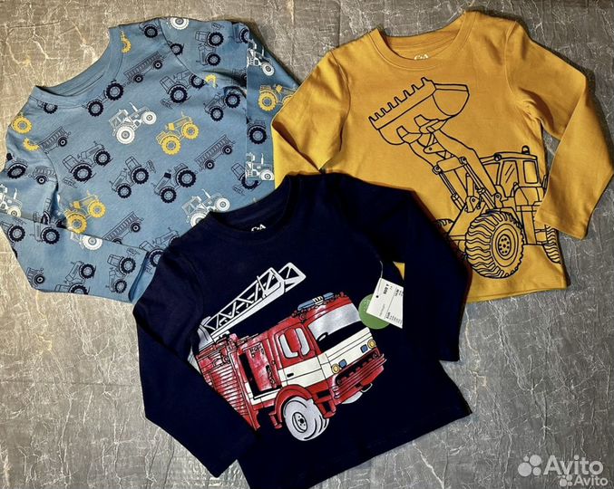 Лонгслив для мальчика C&A 92