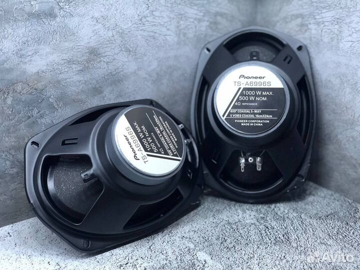 Динамики овалы Pioneer 6x9 арт 518