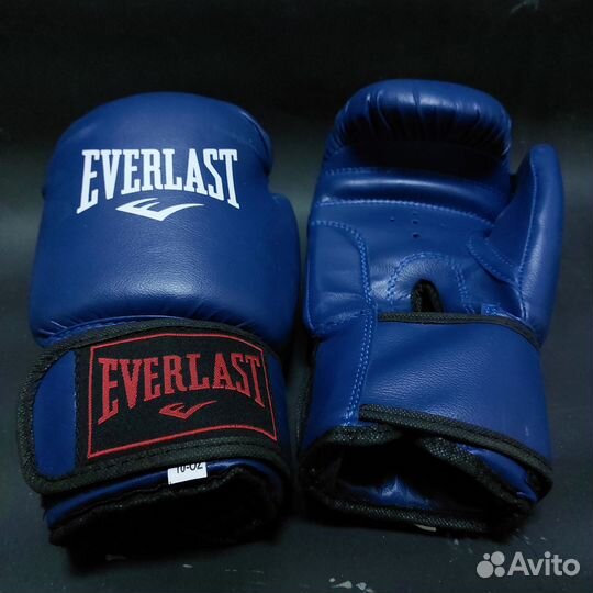 Боксерские перчатки Everlast Blue