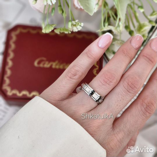 Кольцо Cartier Love две расцветки