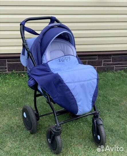 Детская коляска zippy tutis 3 в 1, автолюлька