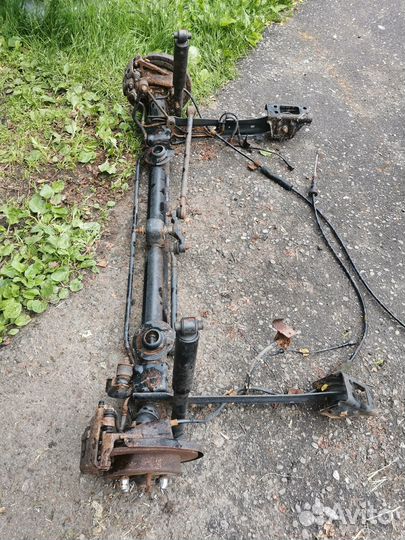 Задняя балка в сборе крайслер пт крузер