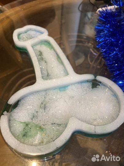 Поднос из эпоксидной смолы