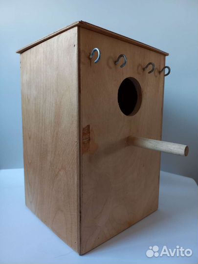 Домик для разведения попугаев