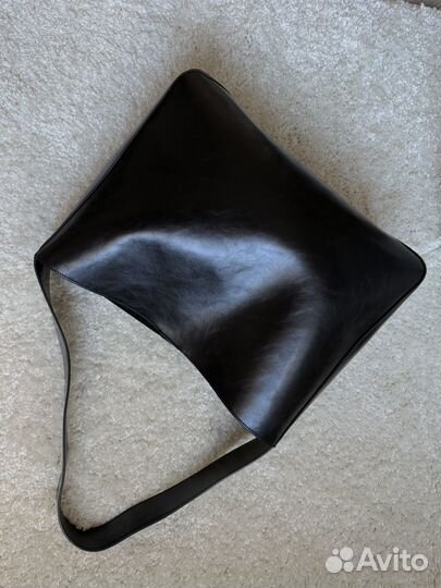 Сумка шопер натуральная кожа