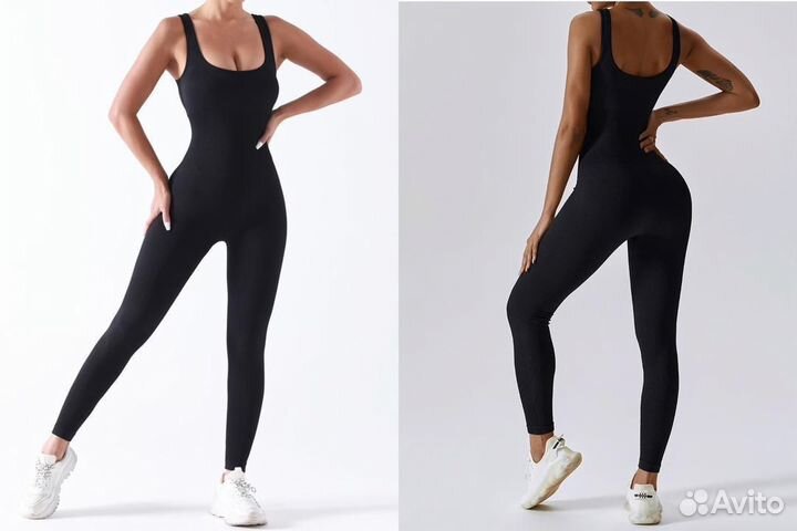 Комбинезон спортивный для фитнеса