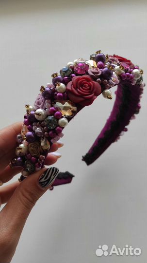 Ободок ручной работы