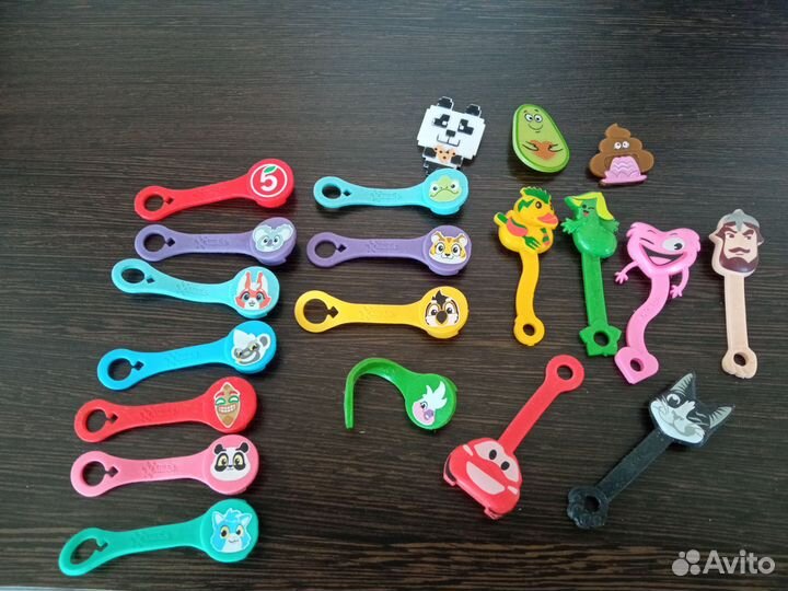 Скрепыши, минифигурки, карточки, игрушки пакетом