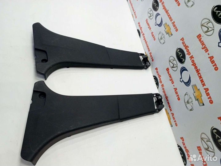 Обшивка накладка стоек Renault Duster 2