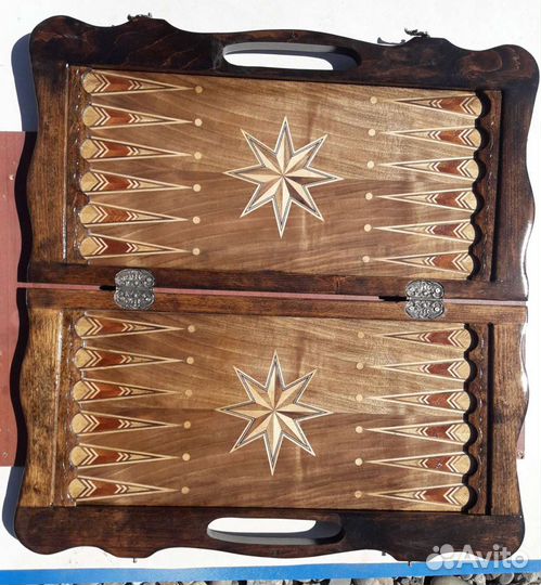 Нарды ручной работы резные