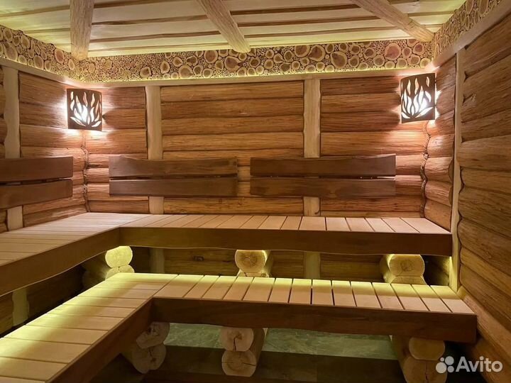 Горбыль для бани Липа полубревно из Липы