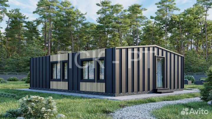 Модульный дом 74.25м2