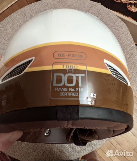 Мото шлем torc классический