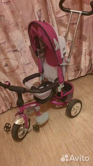 Трехколесный велосипед коляска