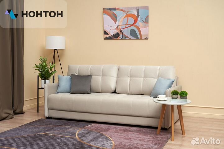 Диван еврокнижка Рон Loft бежевый