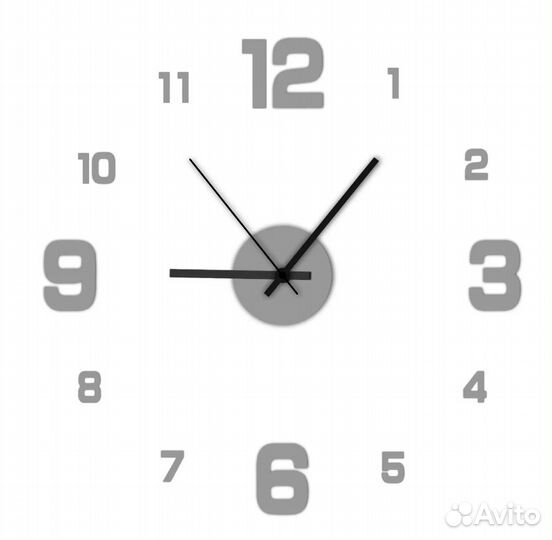 Часы настенные 3D