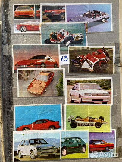 Коллекция вкладышей