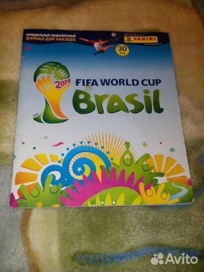 Альбом Panini fifa World Cup 2014