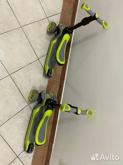 Самокат беговел Micar Moby D3 (3 в 1)