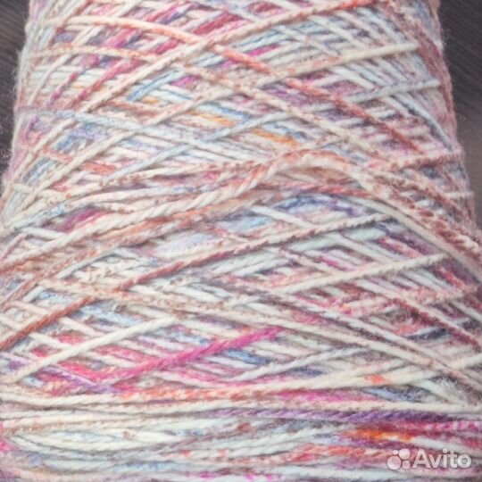 Пряжа для вязания шерсть с полиамидом сток Италия